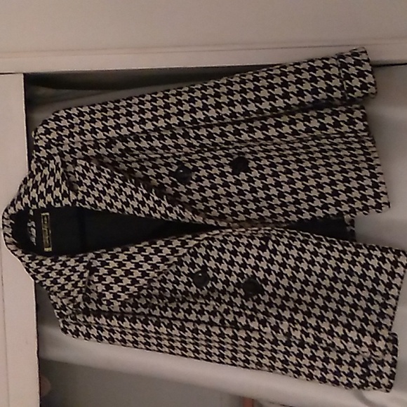 South Pole houndstooth coat Gwen vibes rare - Picture 2 of 4